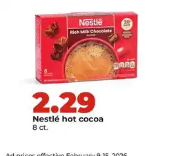 Hy-Vee Nestlé hot cocoa offer