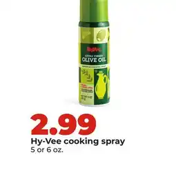 Hy-Vee Hy-Vee cooking spray offer