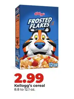 Hy-Vee Kellogg's cereal offer