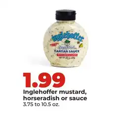 Hy-Vee Inglehoffer mustard, horseradish or sauce offer
