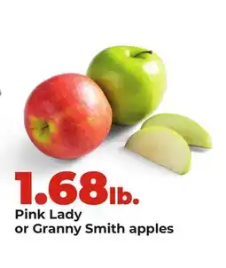 Hy-Vee Pink Lady or Granny Smith apples offer