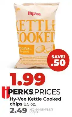 Hy-Vee Hy-Vee Kettle Cooked chips offer