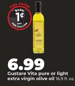 Hy-Vee Gustare Vita pure or light extra virgin olive oil offer