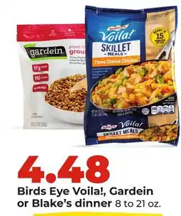 Hy-Vee Birds Eye Voila!, Gardein or Blake's dinner offer