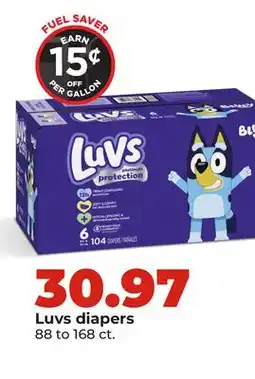 Hy-Vee Luvs diapers offer