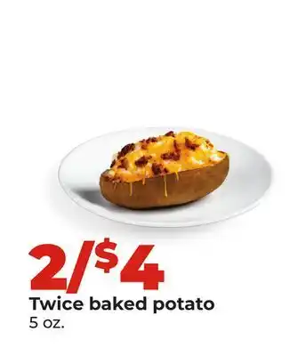 Hy-Vee Twice baked potato offer