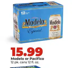 Hy-Vee Modelo or Pacifico offer