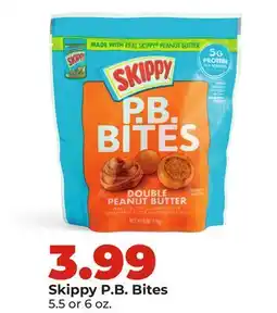 Hy-Vee Skippy P.B. Bites offer