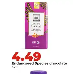 Hy-Vee Endangered Species chocolate offer
