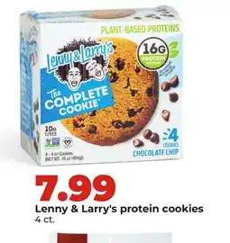 Hy-Vee Lenny & Larry's protein cookies offer