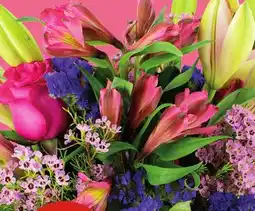 Hy-Vee Blush & Bloom-Rose & Lily arrangement offer