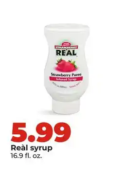 Hy-Vee Reàl syrup offer