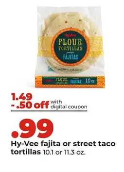Hy-Vee Hy-Vee fajita or street taco tortillas offer