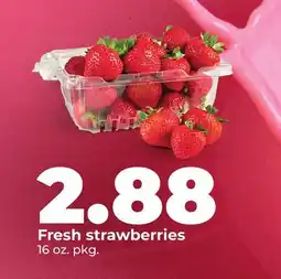 Hy-Vee Fresh strawberries offer
