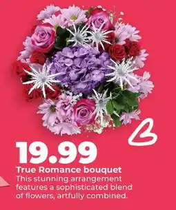 Hy-Vee True Romance bouquet offer