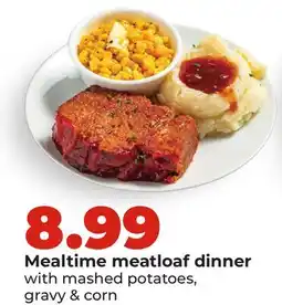 Hy-Vee Mealtime meatloaf dinner offer