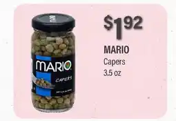 Commissary MARIO Capers offer