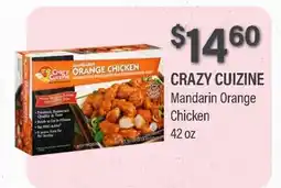 Commissary CRAZY CUIZINE Mandarin Orange Chicken offer
