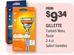 Commissary GILLETTE Fusion5 Mens Razor offer