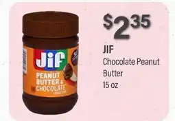 Commissary JIF Chocolate Peanut Butter offer