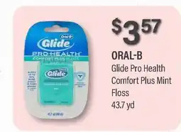 Commissary ORAL-B Glide Pro Health Comfort Plus Mint Floss offer