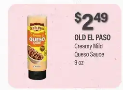 Commissary OLD EL PASO Creamy Mild Queso Sauce offer