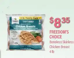 Commissary FREEDOM'S CHOICE Boneless Skinless Chicken Breast offer