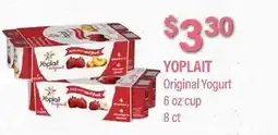 Commissary YOPLAIT Original Yogurt offer