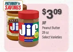 Commissary JIF Peanut Butter offer