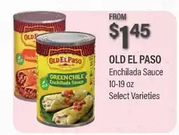 Commissary OLD EL PASO Enchilada Sauce offer