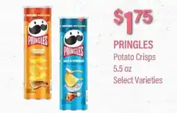 Commissary PRINGLES Potato Crisps offer