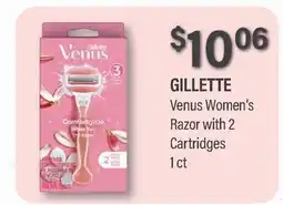 Commissary GILLETTE Venus Women's Razor with 2 Cartridges offer