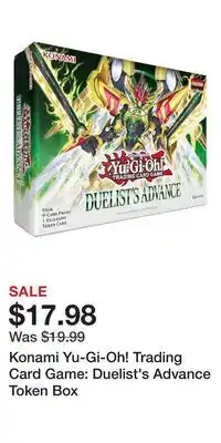 Game Stop Konami Yu-Gi-Oh! Trading Card Game: Duelist's Advance Token Box offer