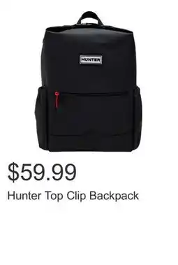 Costco Hunter Top Clip Backpack offer