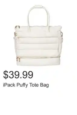 Costco iPack Puffy Tote Bag offer