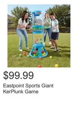 Costco Eastpoint Sports Giant KerPlunk Game offer