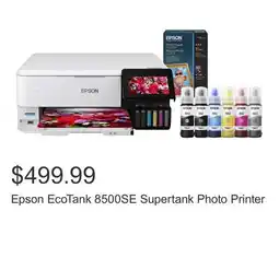 Costco Epson EcoTank 8500SE Supertank Photo Printer offer