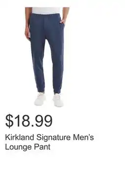 Costco Kirkland Signature Men's Lounge Pant offer