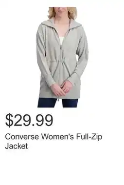 Costco Converse Women's Full-Zip Jacket offer