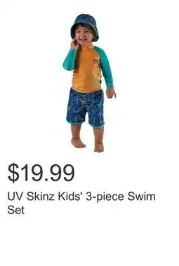 Costco UV Skinz Kids' 3-piece Swim Set offer