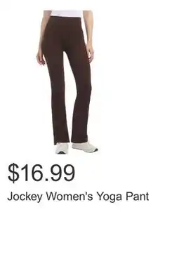 Costco Jockey Women's Yoga Pant offer