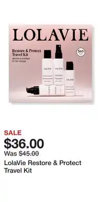 Ulta Beauty LolaVie Restore & Protect Travel Kit offer