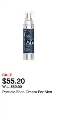 Ulta Beauty Particle Face Cream For Men offer