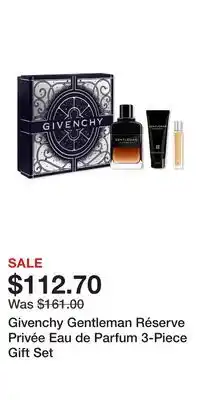 Ulta Beauty Givenchy Gentleman Réserve Privée Eau de Parfum 3-Piece Gift Set offer