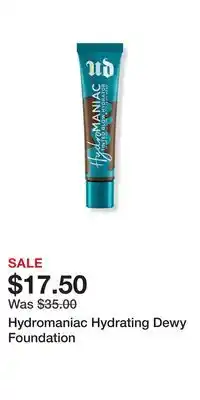 Ulta Beauty Hydromaniac Hydrating Dewy Foundation offer