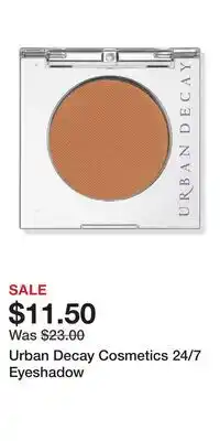 Ulta Beauty Urban Decay Cosmetics 24/7 Eyeshadow offer