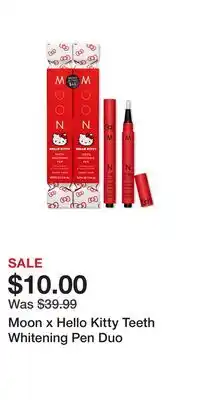Ulta Beauty Moon x Hello Kitty Teeth Whitening Pen Duo offer