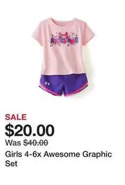 Belk Girls 4-6x Awesome Graphic Set offer