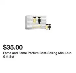 Belk Fame and Fame Parfum Best-Selling Mini Duo Gift Set offer