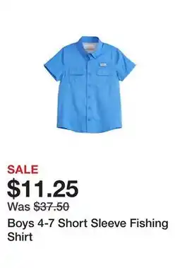 Belk Boys 4-7 Short Sleeve Fishing Shirt offer